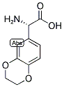 (S)-AMINO-(2,3-DIHYDRO-BENZO[1,4]DIOXIN-6-YL)-ACETIC ACID Struktur