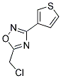 5-(CHLOROMETHYL)-3-THIEN-3-YL-1,2,4-OXADIAZOLE Struktur