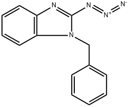 2-AZIDO-1-BENZYL-1H-BENZOIMIDAZOLE Struktur