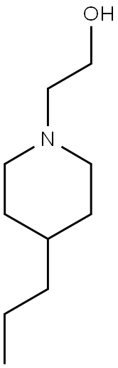 2-(4-PROPYL-PIPERIDIN-1-YL)-ETHANOL Struktur