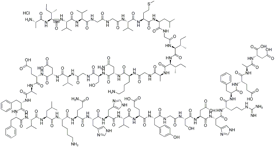 AIVVGGVMLGIIAGKNSGVDEAFFVLKQHHVEYGSDHRFEAD, HCL Struktur