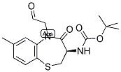 (R)-3-BOC-AMINO-5-(CARBONYLMETHYL)-2,3-DIHYDRO-8-METHYL-1,5-BENZOTHIAZEPIN-4(5H)-ONE