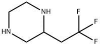 2-(2,2,2-TRIFLUORO-ETHYL)-PIPERAZINE Struktur