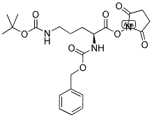 Z-N-DELTA-BOC-L-ORNITHINE N-HYDROXYSUCCINIMIDE ESTER Struktur