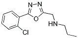 N-[[5-(2-CHLOROPHENYL)-1,3,4-OXADIAZOL-2-YL]METHYL]-N-PROPYLAMINE Struktur