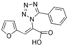 (2Z)-3-(2-FURYL)-2-(5-PHENYL-1H-TETRAZOL-1-YL)ACRYLIC ACID Struktur