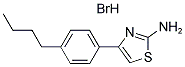 4-(4-BUTYLPHENYL)-1,3-THIAZOL-2-AMINE HYDROBROMIDE Struktur