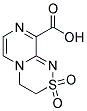 3,4-DIHYDROPYRAZINO[2,1-C][1,2,4]THIADIAZINE-9-CARBOXYLIC ACID 2,2-DIOXIDE Struktur