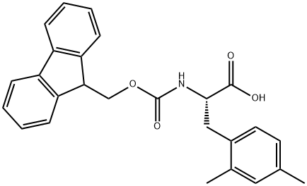 FMOC-L-2,4-DIMETHYLPHE Struktur