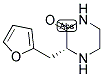 (R)-3-FURAN-2-YLMETHYL-PIPERAZIN-2-ONE Struktur