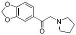 1-BENZO[1,3]DIOXOL-5-YL-2-PYRROLIDIN-1-YL-ETHANONE Struktur