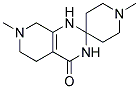 1,7'-DIMETHYL-5',6',7',8'-TETRAHYDRO-1'H-SPIRO[PIPERIDINE-4,2'-PYRIDO[3,4-D]PYRIMIDIN]-4'(3'H)-ONE Struktur