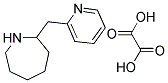 2-(2-PYRIDINYLMETHYL)AZEPANE OXALATE Struktur