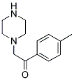 1-(4-METHYLPHENYL)-2-PIPERAZIN-1-YLETHANONE Struktur