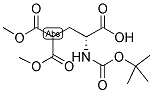 BOC-D-GLA(OME)2-OH Struktur