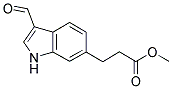 3-(3-FORMYL-1H-INDOLE-6-YL)-PROPIONIC ACID METHYL ESTER Struktur