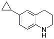 6-CYCLOPROPYL-1,2,3,4-TETRAHYDROQUINOLINE Struktur