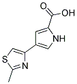 4-(2-METHYL-1,3-THIAZOL-4-YL)-1H-PYRROLE-2-CARBOXYLIC ACID Struktur