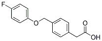 [4-(4-FLUORO-PHENOXYMETHYL)-PHENYL]-ACETIC ACID Struktur