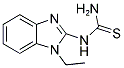 (1-ETHYL-1H-BENZOIMIDAZOL-2-YL)-THIOUREA Struktur