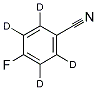 4-FLUOROBENZONITRILE-D4 Struktur