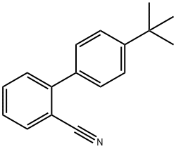 4'-TERT-BUTYL[1,1'-BIPHENYL]-2-CARBONITRILE Struktur