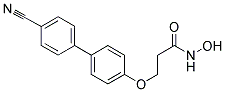 3-[4-(4-CYANOPHENYL)PHENOXYL]PROPANOHYDROXAMIC ACID Struktur