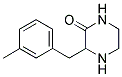 3-(3-METHYL-BENZYL)-PIPERAZIN-2-ONE Struktur