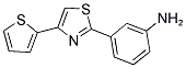 3-(4-THIOPHEN-2-YL-THIAZOL-2-YL)-PHENYLAMINE Struktur