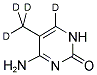 5-METHYL-D3-CYTOSINE-6-D1 Struktur