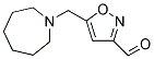 5-(1-AZEPANYLMETHYL)-3-ISOXAZOLECARBALDEHYDE Struktur
