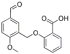 2-[(5-FORMYL-2-METHOXYBENZYL)OXY]BENZOIC ACID Struktur