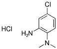 N-(2-AMINO-4-CHLOROPHENYL)-N,N-DIMETHYLAMINE HYDROCHLORIDE Struktur