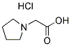 PYRROLIDIN-1-YL-ACETIC ACID HYDROCHLORIDE Struktur