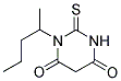 1-(1-METHYLBUTYL)-2-THIOXODIHYDROPYRIMIDINE-4,6(1H,5H)-DIONE Struktur