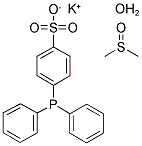 DIPHENYL(P-SULFONATOPHENYL)PHOSPHINE MONOHYDRATE DIMETHYLSULFOXIDE ADDUCT, POTASSIUM SALT Struktur