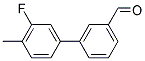 3'-FLUORO-4'-METHYLBIPHENYL-3-CARBALDEHYDE Struktur