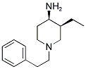 CIS-3-ETHYL-1-(2-PHENYLETHYL)PIPERIDIN-4-AMINE Struktur