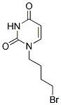 1-(4-BROMO-BUTYL)-1H-PYRIMIDINE-2,4-DIONE Struktur