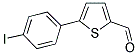 5-(4-IODOPHENYL)THIOPHENE-2-CARBALDEHYDE Struktur