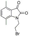 1-(2-BROMOETHYL)-4,7-DIMETHYL-1H-INDOLE-2,3-DIONE Struktur