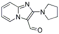 2-PYRROLIDIN-1-YLIMIDAZO[1,2-A]PYRIDINE-3-CARBALDEHYDE Struktur