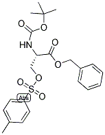 BOC-L-SERINE BENZYL ESTER P-TOLUENESULFONATE (ESTER) Struktur