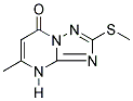 5-METHYL-2-(METHYLTHIO)[1,2,4]TRIAZOLO[1,5-A]PYRIMIDIN-7(4H)-ONE Struktur