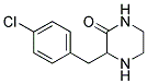 3-(4-CHLORO-BENZYL)-PIPERAZIN-2-ONE Struktur