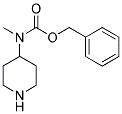 METHYL-PIPERIDIN-4-YL-CARBAMIC ACID BENZYL ESTER Struktur