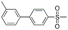 3-METHYL-4'-(METHYLSULFONYL)-1,1'-BIPHENYL Struktur