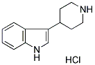 3-(PIPERIDIN-4-YL)-1H-INDOLE HYDROCHLORIDE Struktur