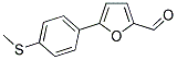 5-[4-(METHYLSULFANYL)PHENYL]-2-FURALDEHYDE Struktur