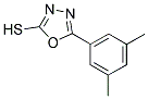 5-(3,5-DIMETHYLPHENYL)-1,3,4-OXADIAZOLE-2-THIOL Struktur